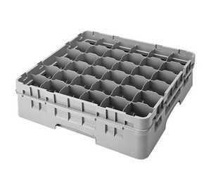 GLASS RACK 36 COMPARTMENT WITH 1 EXTENDER  (5EA/CS)
